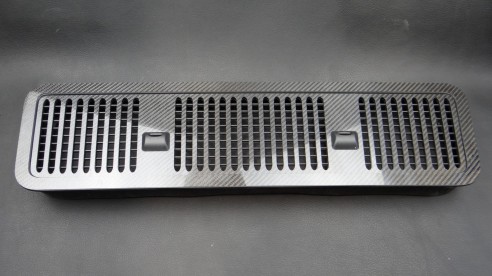 Carbon fiber hood washer cover for Mercedes-Benz W463A G-Class