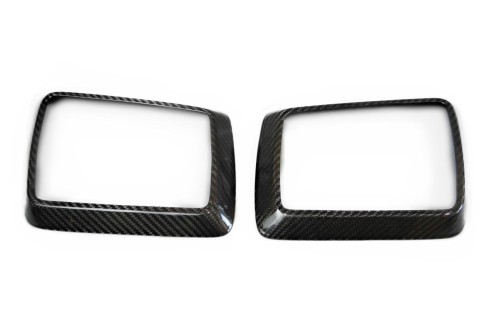 Carbon fiber markers turn signal trim frames for Mercedes-Benz G-Class W463A