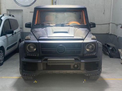 Fiberglass Brabus Widestar body kit for Mercedes-Benz G-Wagon W463 23 pcs set