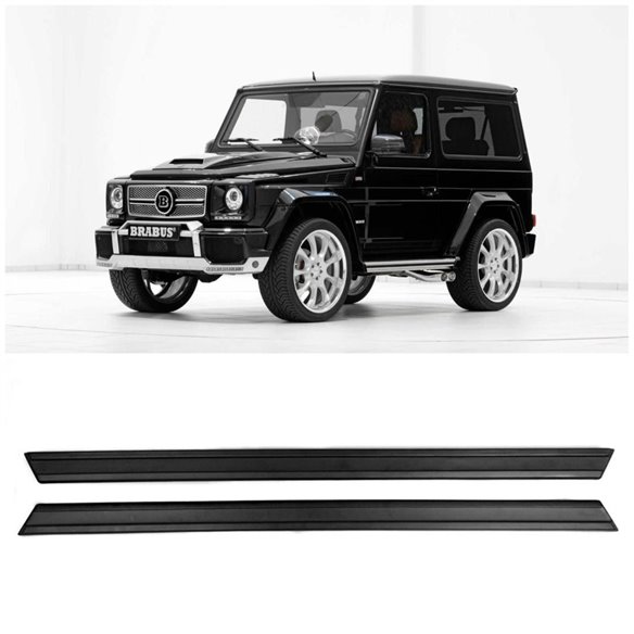  - G Class W463 - Fiberglass lower entrance mouldings trim for 3-door Mercedes-Benz W463 G-Class - 1 - Fiberglass lower entrance