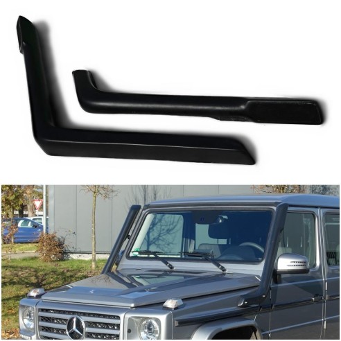 Fiberglass side air intake off-road snorkels for Mercedes-Benz W463 G-Wagon