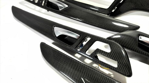 Mercedes-Benz GLE C292 Interior Carbon Panels Trim 8 pcs Set