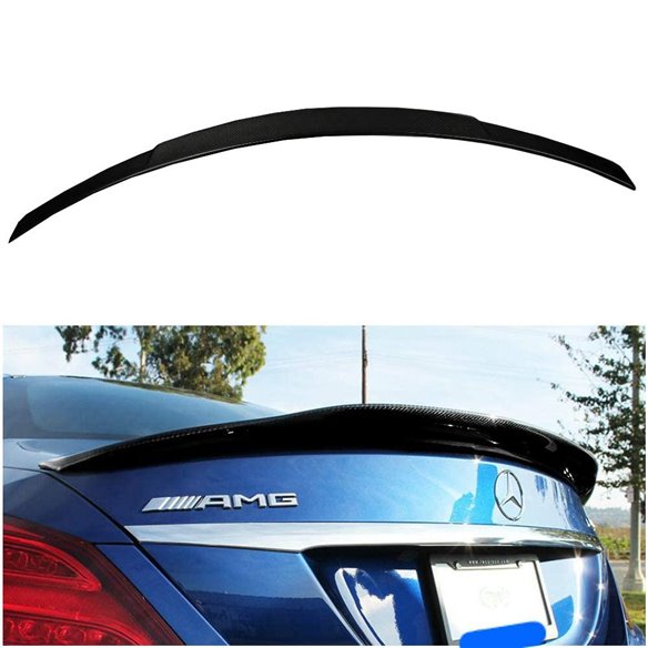 Mercedes-Benz W205 C-Class Rear Trunk Carbon Spoiler