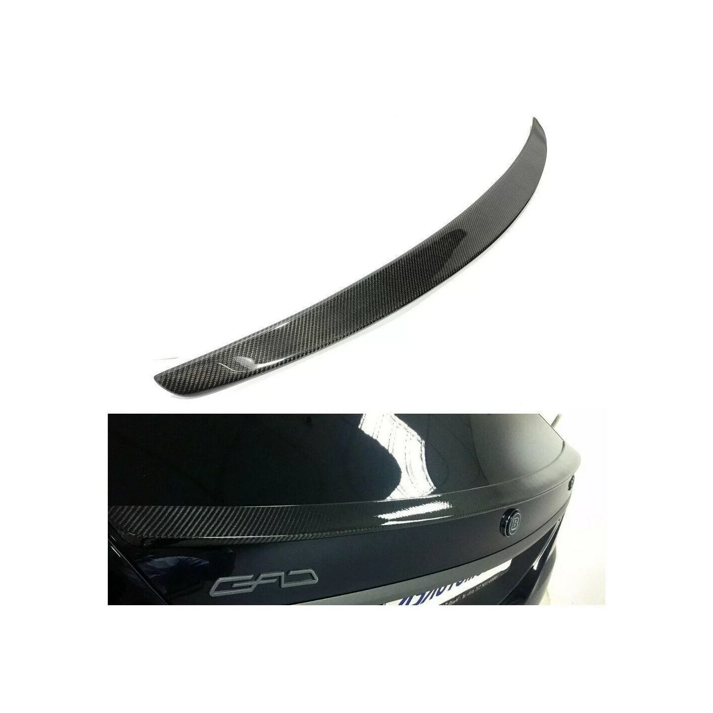 Mercedes-Benz W222 S-Class Carbonr Rear Trunk Spoiler