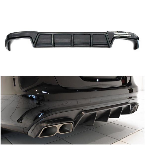 Mercedes-Benz W212 Rear Carbon Diffuser