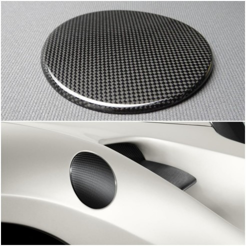 Ferrari Gas Cap Carbon Cover