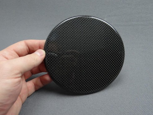 Ferrari Gas Cap Carbon Cover