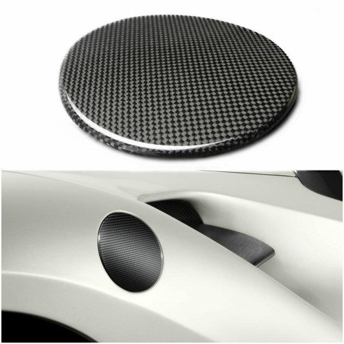 Ferrari Gas Cap Carbon Cover