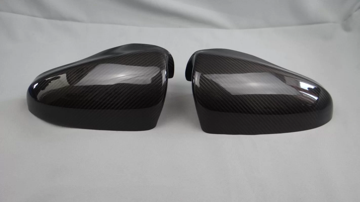 BMW F06 F10 F12 F13 2012-17 Mirrors Carbon Covers Caps 2pcs Set