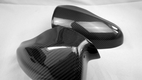 BMW F06 F10 F12 F13 2012-17 Mirrors Carbon Covers Caps 2pcs Set