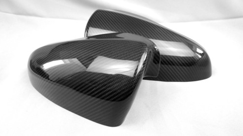 BMW F06 F10 F12 F13 2012-17 Mirrors Carbon Covers Caps 2pcs Set