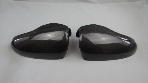 BMW F06 F10 F12 F13 2012-17 Mirrors Carbon Covers Caps 2pcs Set