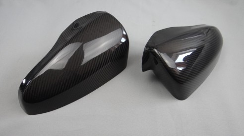 BMW F06 F10 F12 F13 2012-17 Mirrors Carbon Covers Caps 2pcs Set