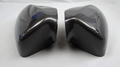 BMW F06 F10 F12 F13 2012-17 Mirrors Carbon Covers Caps 2pcs Set