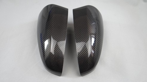 BMW F06 F10 F12 F13 2012-17 Mirrors Carbon Covers Caps 2pcs Set