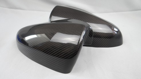 BMW F06 F10 F12 F13 2012-17 Mirrors Carbon Covers Caps 2pcs Set