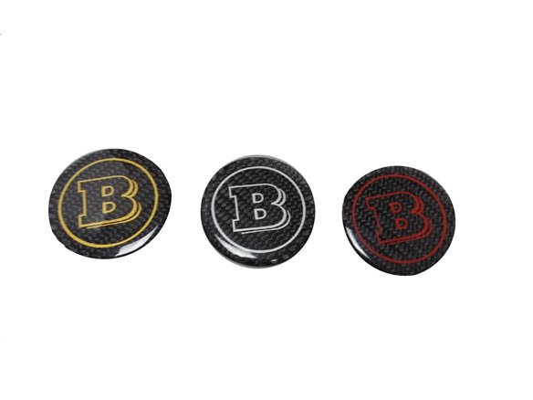  - Emblems - Mercedes-Benz Steering Wheel Carbon Cap Badge - 1 - Mercedes-Benz Steering Wheel Carbon Cap Badge