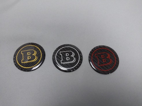  - Emblems - Mercedes-Benz Steering Wheel Carbon Cap Badge - 3 - Mercedes-Benz Steering Wheel Carbon Cap Badge