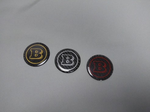  - Emblems - Mercedes-Benz Steering Wheel Carbon Cap Badge - 4 - Mercedes-Benz Steering Wheel Carbon Cap Badge