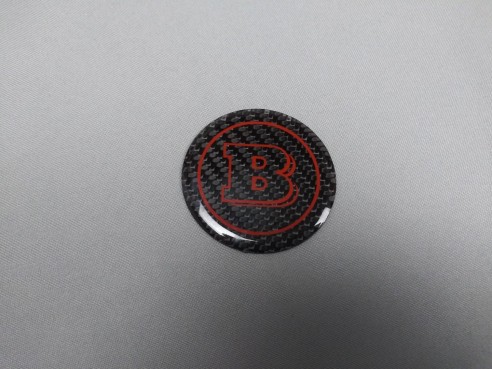  - Emblems - Mercedes-Benz Steering Wheel Carbon Cap Badge - 14 - Mercedes-Benz Steering Wheel Carbon Cap Badge