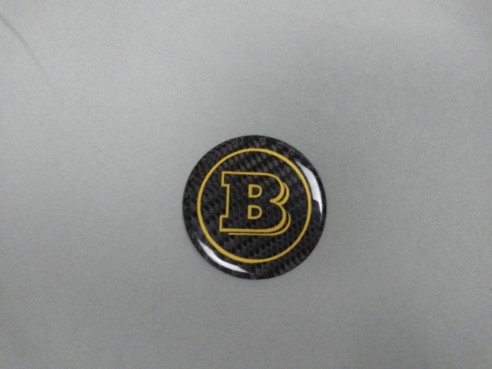  - Emblems - Mercedes-Benz Steering Wheel Carbon Cap Badge - 18 - Mercedes-Benz Steering Wheel Carbon Cap Badge