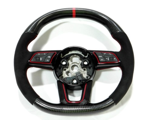 Audi RS4 RS5 RS3 S3 S4 S5 A5 A4 Steering Wheel Carbon Alcantara