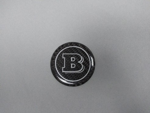  - Emblems - Mercedes-Benz Steering Wheel Carbon Cap Badge - 22 - Mercedes-Benz Steering Wheel Carbon Cap Badge