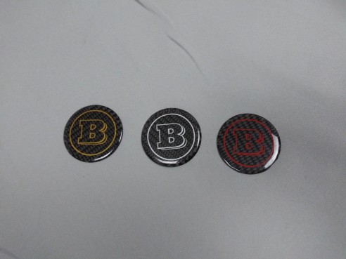  - Emblems - Mercedes-Benz Steering Wheel Carbon Cap Badge - 23 - Mercedes-Benz Steering Wheel Carbon Cap Badge