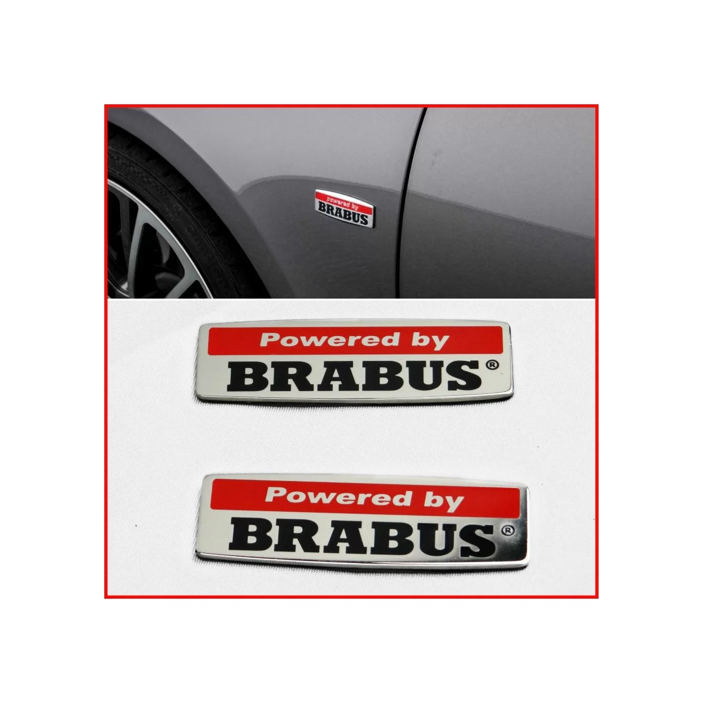  - Emblems - Mercedes-Benz Body Metallic Badges - 1 - Mercedes-Benz Body Metallic Badges