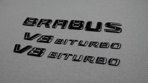  - Emblems - Mercedes-Benz V8 Biturbo Logos Badges - 3 - Mercedes-Benz V8 Biturbo Logos Badges