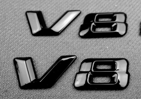  - Emblems - Mercedes-Benz V8 Biturbo Logos Badges - 12 - Mercedes-Benz V8 Biturbo Logos Badges