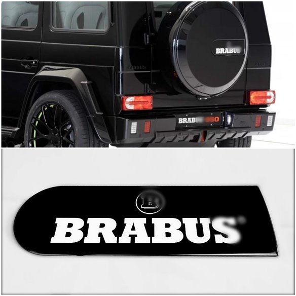  - Emblems - Mercedes-Benz W463 G-Class Rear Spare Tire Wheel Cover Badge Emblem - 1 - Mercedes-Benz W463 G-Class Rear Spare Tir