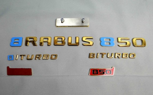  - Emblems - Mercedes-Benz G-Wagon Golden Emblems Badge 24 Carat Gold - 16 - Mercedes-Benz G-Wagon Golden Emblems Badge 24 Carat