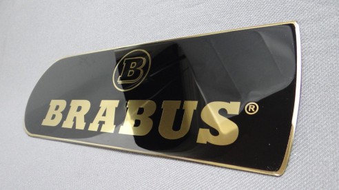  - Emblems - Mercedes-Benz W463 G-Class Rear Spare Tire Cover Golden 24 Carat Emblem - 14 - Mercedes-Benz W463 G-Class Rear Spar