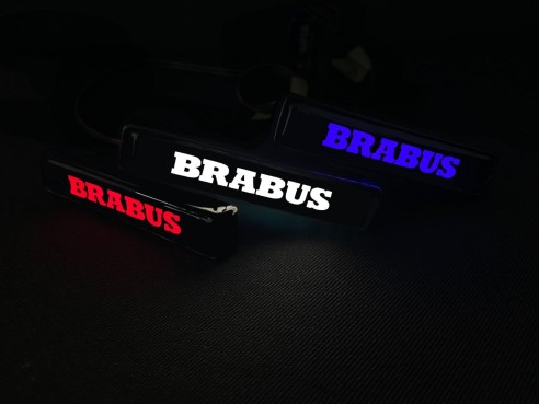 Brabus LED grille red badge emblem logo for Mercedes-Benz W463A W464 G-Class