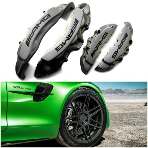 Mercedes-Benz Grey Caliper Covers