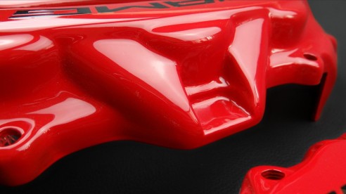 Mercedes-Benz Red Caliper Covers