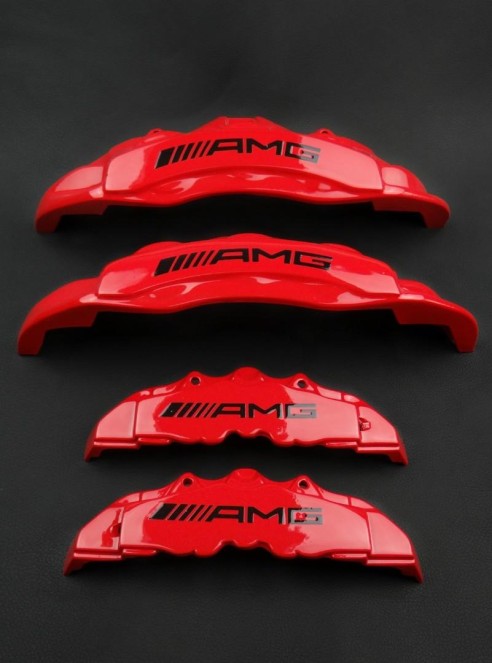 Mercedes-Benz Red Caliper Covers