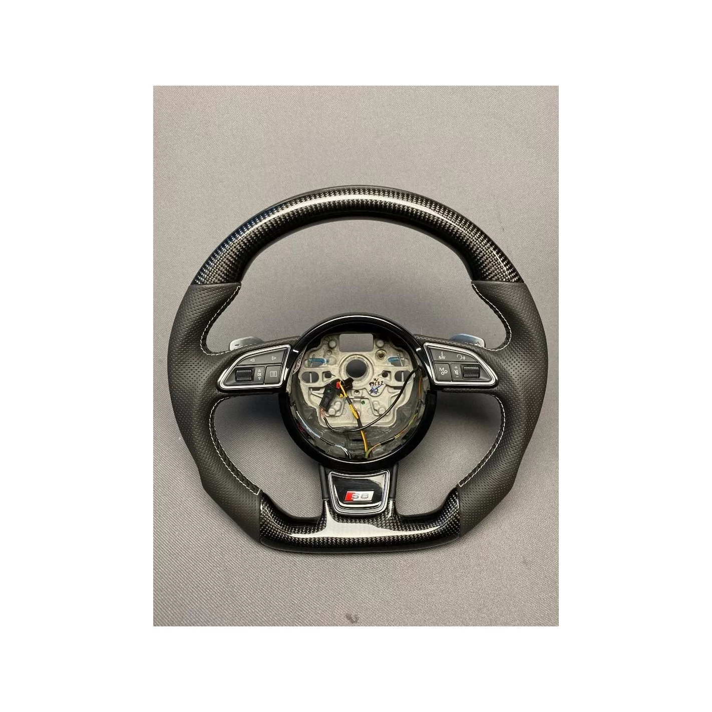 Audi S8 Steering Wheel Carbon Leather