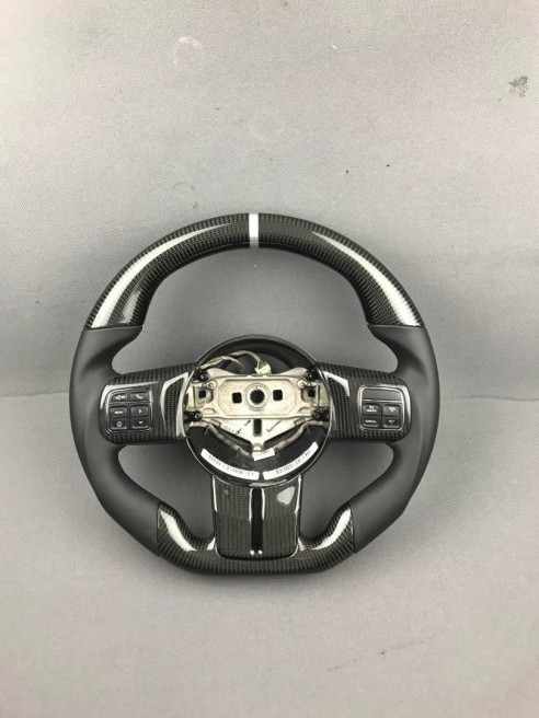 Jeep Steering Wheel Carbon Leather