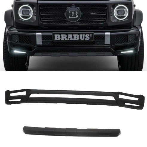  - G Class W463A - Fiberglass front bumper lip spoiler for Mercedes-Benz W463a W464 G500 - 1 - Fiberglass front bumper lip spoil