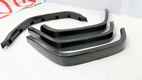 Carbon fiber fender flares 12cm for Mercedes-Benz W463a W464