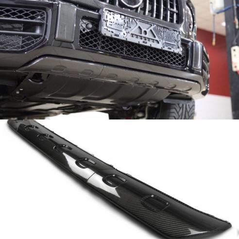 Carbon fiber front Lip spoiler diffuser AMG for Mercedes-Benz G-class w463a