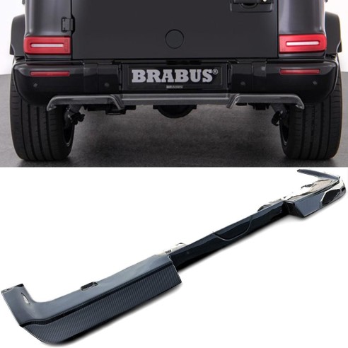  - G Class W463A - Carbon fiber rear AMG bumper diffuser for Mercedes-benz w463a g-wagon g-class - 1 - Carbon fiber rear AMG bum