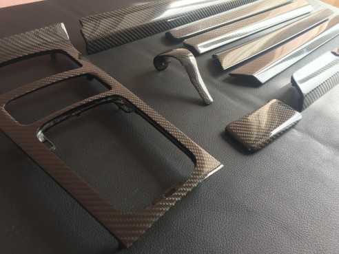 Porsche Cayenne Carbon Interior Carbon Parts