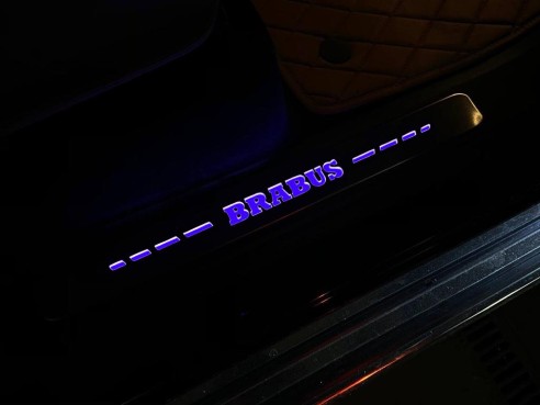 Stainless steel LED Illuminated Brabus door sills for Mercedes-Benz G W463A W464