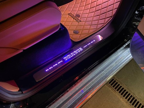 Stainless steel LED Illuminated Brabus door sills for Mercedes-Benz G W463A W464