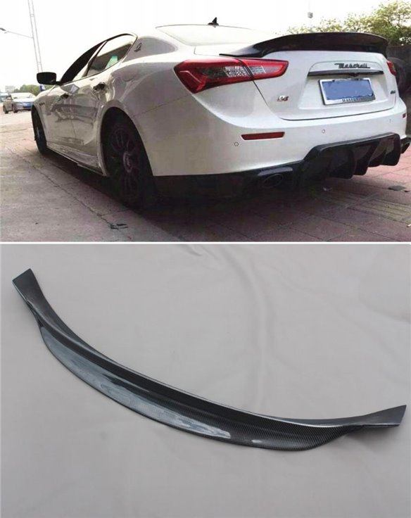 Maserati Ghibli Trunk Carbon Spoiler