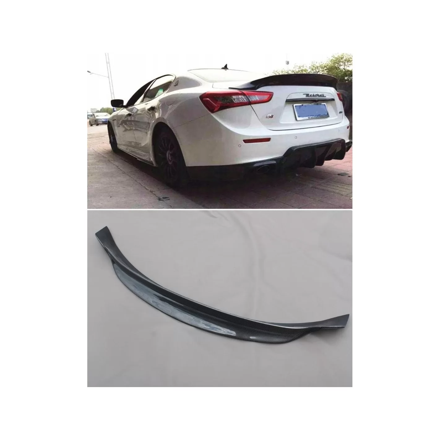 Maserati Ghibli Trunk Carbon Spoiler