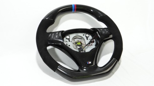 BMW E90 E92 E93 E87 E82 E88 E81 M1 M3 Steering Wheel Carbon Alcantara